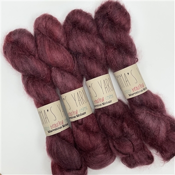 Marvelous Mohair Cherry Merlot