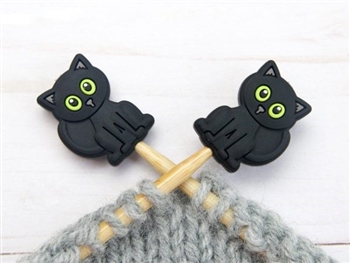 Fox and Pine Stitch Stoppers Black Cats