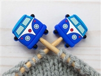 Fox and Pine Stitch Stoppers Blue VW Van