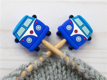 Fox and Pine Stitch Stoppers Blue VW Van