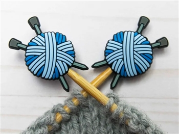 Stitch Stoppers Yarn Ball Blue