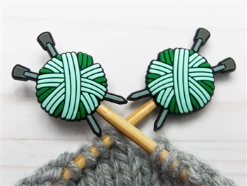 Stitch Stoppers Yarn Ball Green
