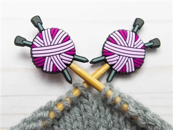 Stitch Stoppers Yarn Ball Pink