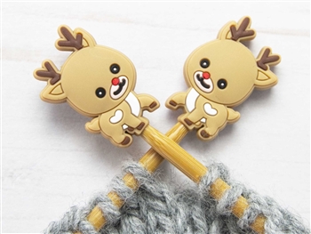 Fox and Pine Stitch Stoppers Lovely Rudolph