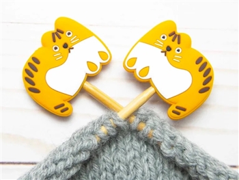 Fox and Pine Stitch Stoppers Yellow Cat