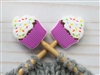 Fox and Pine Stitch Stoppers Purple Cupcakes