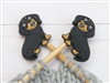 Fox and Pine Stitch Stoppers Black Duchshund