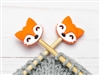 Fox and Pine Stitch Stoppers Fox - Orange