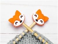 Fox and Pine Stitch Stoppers Fox - Orange