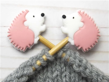 Fox and Pine Stitch Stoppers Hedgehog - Pink