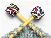 Fox and Pine Stitch Stoppers Colorful Leopard Hexagons