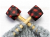 Fox and Pine Stitch Stoppers Buffalo Plaid Hexagons