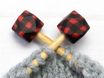 Fox and Pine Stitch Stoppers Buffalo Plaid Hexagons