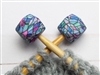 Fox and Pine Stitch Stoppers Stained Glass Hexagons