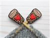 Fox and Pine Stitch Stoppers Leopard Lattes