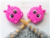 Fox and Pine Stitch Stoppers Lil' Pink Monster