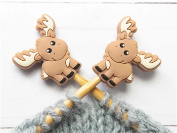 Fox and Pine Stitch Stoppers Moose