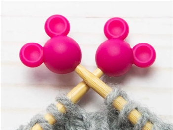 Fox and Pine Stitch Stoppers Mouse Ears Pink