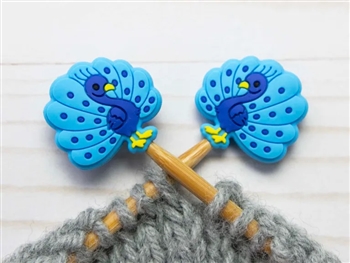 Fox and Pine Stitch Stoppers Peacock