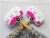 Fox and Pine Stitch Stoppers Pink Camper