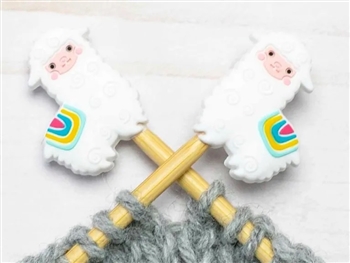 Fox and Pine Stitch Stoppers White Llamas