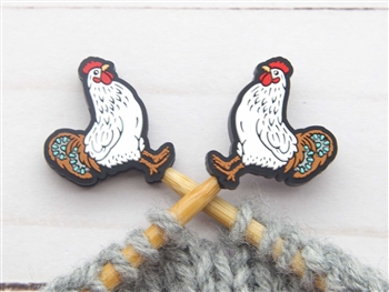 Fox and Pine Stitch Stoppers Emotional Support Chicken