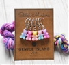 Gentle Island Knits Stitch Markers:  Gummy Bear Pastels
