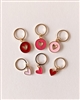 Hello Kim Stitch Markers: Little Hearts