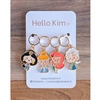 Hello Kim Stitch Markers: Princesses #1