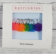 Katrinkles Cast On Counting Numbers Rings Acrylic