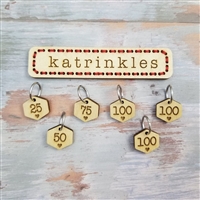 Katrinkles Cast On Counting Numbers Rings Wood