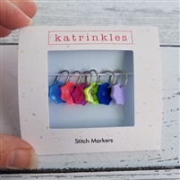 Katrinkles Increase/Decrease Stitch Marker Set/ Ring/ Acrylic