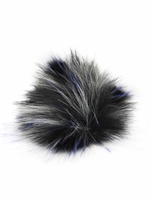 Furreal Vegan Fur Pom Pom 101 Northern Raven