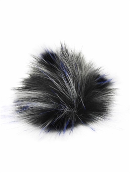 Furreal Vegan Fur Pom Pom 101 Northern Raven