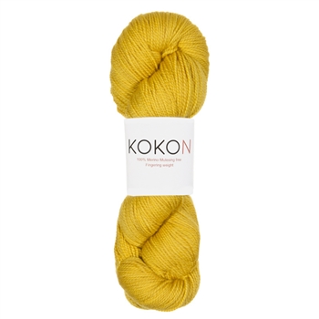 Kokon Fingering Weight Merino 100gr Gold