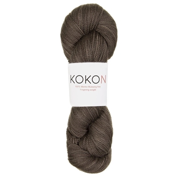 Kokon Fingering Weight Merino 100gr  Smoke