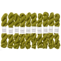 Kokon Fingering Weight Merino 10gr Cacti mini skein