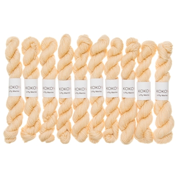 Kokon Fingering Weight Merino 10gr Dawn mini skein