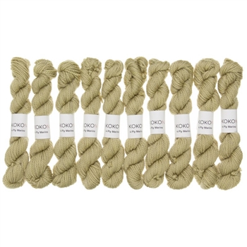 Kokon Fingering Weight Merino 10gr Steppe mini skein