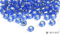 Miyuki 6/0 Glass Beads 19 Silverlined Cornflower Blue 30gr