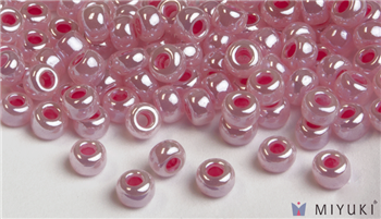 Miyuki 6/0 Glass Beads 535 Raspberry Ceylon 30gr