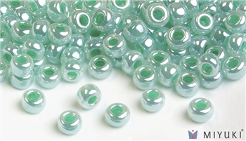 Miyuki 6/0 Glass Beads 536 Seafoam Green Ceylon 30gr