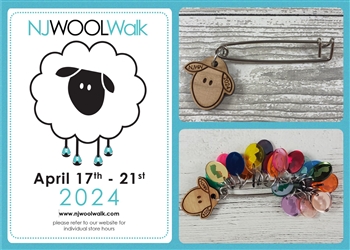 2024 New Jersey Wool Walk Passport + Limited Edition '24 Sheep Stitch Holder Bundle