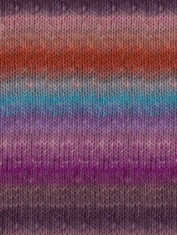 Silk Garden 357 Orange/Violet/Turquoise (Discontinued)