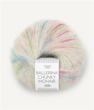 Ballerina Chunky Mohair 1010 Tutti Frutti Print