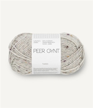 Peer Gynt 1035 Light Gray Melange Autumn Tweed