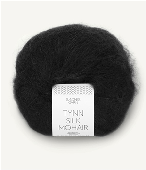 Tynn Silk Mohair 1099 Black