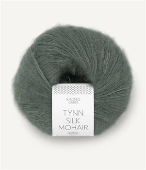 Tynn Silk Mohair 9071 Dusty Olive Green