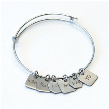 Stitch Marker Charm Bracelet