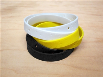 Silicon Wrist Ruler - White